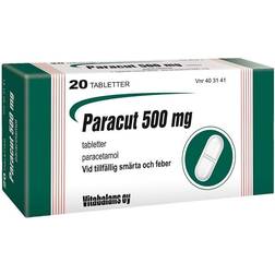 Vitabalans Paracut 500 mg tabletter 20 st