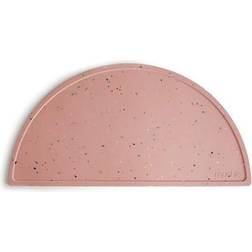Mushie Silicone Place Mat Powder Pink Confetti