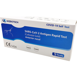 WizBiotech SARS-CoV-2 Antigen Rapid Test 5-pack