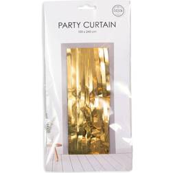 Sassier Party Curtain 100x240cm Gold