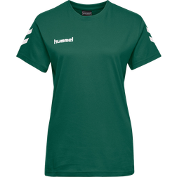 Hummel Go Cotton T-Shirt Women S/S - Evergreen