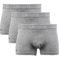 Lacoste Casual Trunks 3-pack - Grey Chine