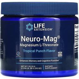 Life Extension Neuro-Mag Magnesium L-Threonate Tropical Punch 93.35g