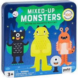 Petit Collage Mixed-Up Monsters Magnetic Play Set