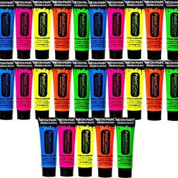 PaintGlow UV Kropp & Ansiktsmålning för 25 Personer