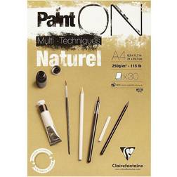 Clairefontaine PaintOn Pad A3 250gsm 30 Sheets Natural Paper 96541C