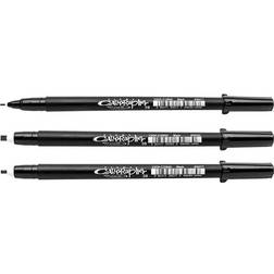 Sakura Calligrapher Pen 3-set
