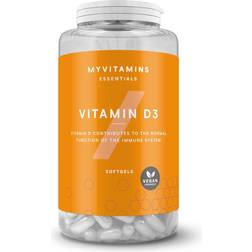 Myvitamins Vegan D-vitamin softgels 60softgels Unflavoured