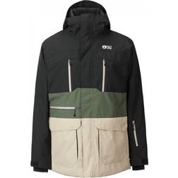Picture Pure Jacket M - Black/Lychen Green