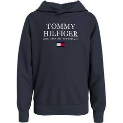 Tommy Hilfiger Organic Cotton Logo Hoody - Desert Sky (KB0KB07027)