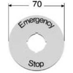 ABB Skilt emergency stop sk615546-2
