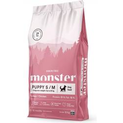 Monster Grain Free Puppy S/M Chicken/Turkey 12kg
