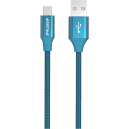 GreyLime Braided USB A-USB Micro B 1m
