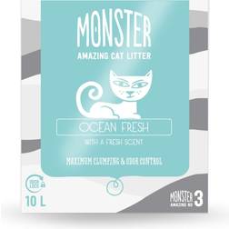 Monster Cat Litter Ocean Fresh 10L