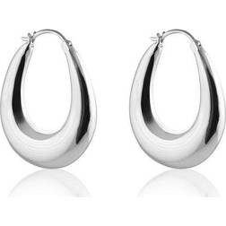 Sophie By Sophie Bold Small Hoops - Silver