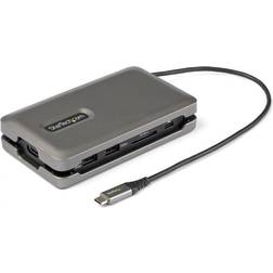 StarTech DKT31CSDHPD3 USB C-HDMI/DisplayPort/USB A/USB C/RJ45 Adapter