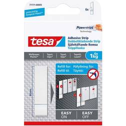 TESA Self-adhesive Strips for Wallpaper and Plaster 1 kg 6pcs
