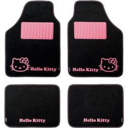Hello Kitty Set med bilgolvmattor KIT3013 Universal Svart Rosa (4 pcs)
