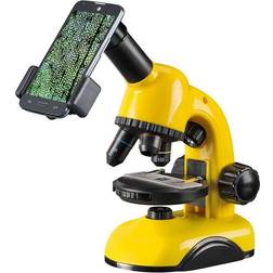 National Geographic Microscope 40x-800x with Smartphone Camera Holder and Accessories for Easy Start in Microscopes