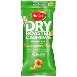 Nutisal Dry Roasted Cashews Sourcream & Onion 60g