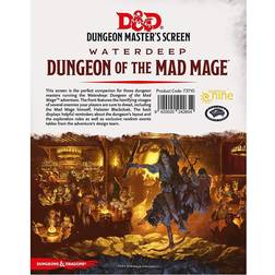 D&D 5th Edition Waterdeep Mad MageDungeon Masters Screen
