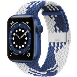CaseOnline Braided Elastic Armband for Apple Watch 6 40mm