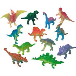 Amscan Plastfigurer Dinosaurier 12-pack