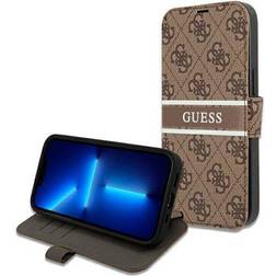 Guess 4G Printed Stripe Wallet Case for iPhone 13