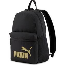 Puma Phase Backpack - Black/Golden Logo
