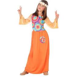 Atosa Flower Power Hippie Girl Costume