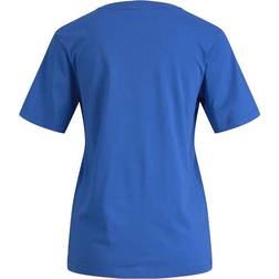 Jack & Jones Anna Ecological Cotton Mixture T-shirt - Blue Lolite