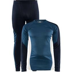Craft Sportswear Core Dry Baselayer Set Men - Navy Blue