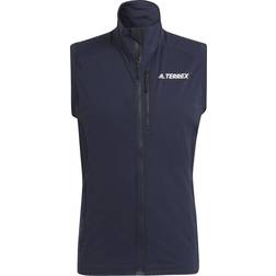 adidas Terrex Xperior Cross-Country Ski Soft Shell Vest Men - Legend Ink