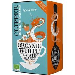 Clipper Organic White Tea with Orange 34g 20st