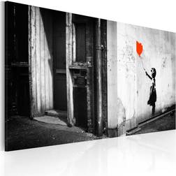 Arkiio Girl With Balloon Banksy Tavla 60x40cm