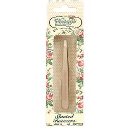 The Vintage Cosmetic Company Slanted Tweezers Rose Gold