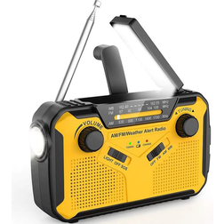 indamix Powerful Crank Radio Emergency Radio 3000 mAh