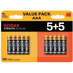 Kodak Xtralife AAA LR3 Alkaline 10-pack