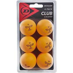 Dunlop Club Champ 6 table tennis balls