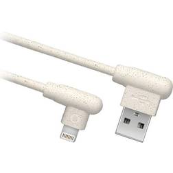 SBS Angled USB A-Lightning 1m