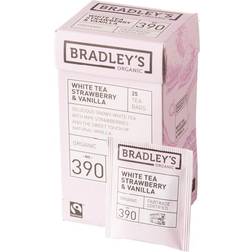Bradley's Tea Bradley's Te White Strawberry Vanilla 25 p 25st