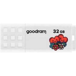 GOODRAM USB UME2 White Valentine 32GB