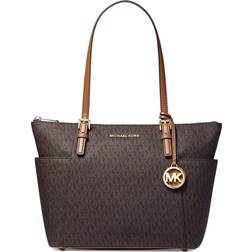 Michael Kors Jet Set EW Large Logo Tote - Acorn