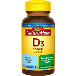 Nature Made Vitamin D3 2000iu 90 st
