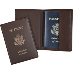 Royce RFID Blocking Passport Case - Coco