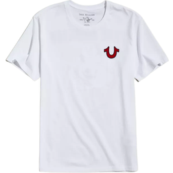 True Religion Felt Buddha Logo T-shirt - White