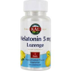 Kal Melatonin Lozenge Lemon 5 mg 60 Lozenges