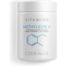 Codeage Methyl-Elite Methylfolate & Methylcobalamin Supplement 5 MTHF Multivitamin 120 Capsules 120 pcs