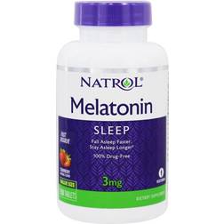 Natrol Melatonin Strawberry 3 mg 150 Fast-Dissolve Tablets