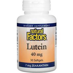 Natural Factors Lutein 40 mg 30 Softgels